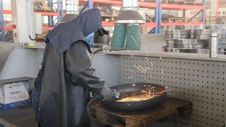Grinding and polishing metal surfaces