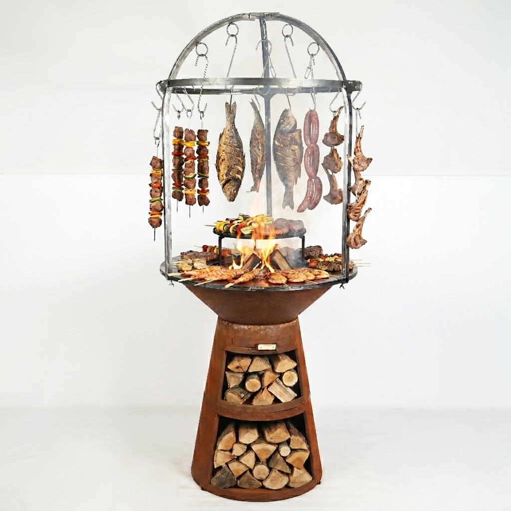 Cooking Cage in use