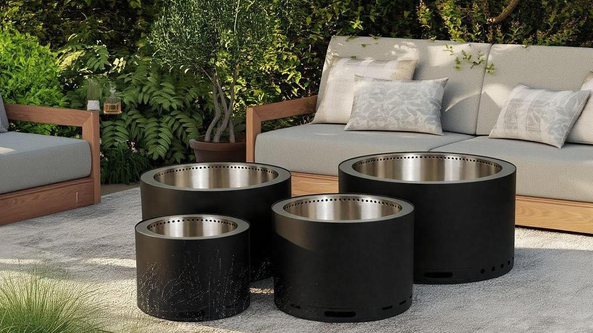 Smokeless Fire Pit - Patented Combustion Technology