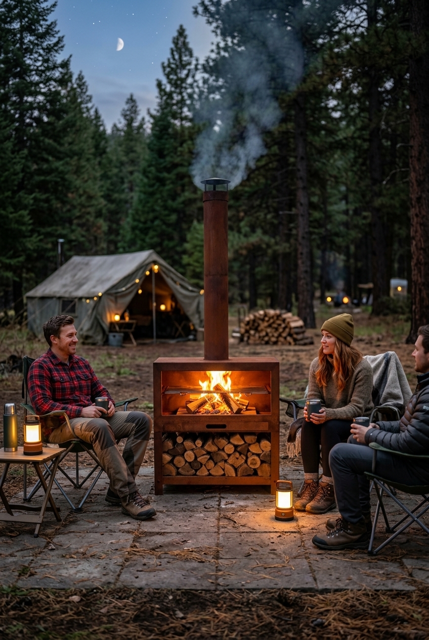 Chimenea & Fireplace