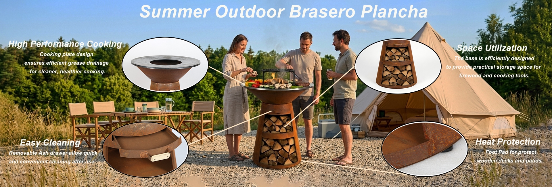 Original Design & Services - ODM OEM Fire Pit Manufacturing
