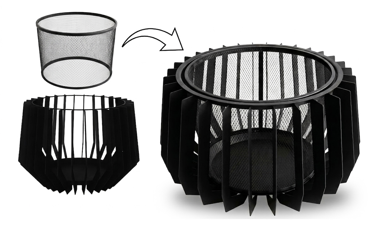 Functional improvements - spark-proof mesh